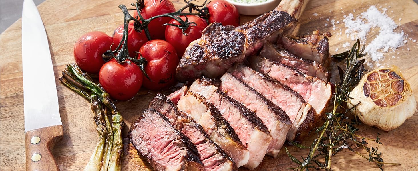 ThermoMaven P2 Розумний термометр для м'яса бездротовий – Bluetooth 5.3, 2 зонди, 6 сенсорів, Wi-Fi моніторинг, IPX8 водонепроникність, для гриля, духовки, кухні, фритюрниці