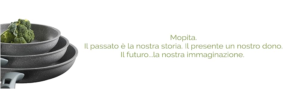 Набір MOPITA SMART LIVING ROCIA VIVA, 2 сковороди з антипригарним покриттям Ø24 см, ø28 см