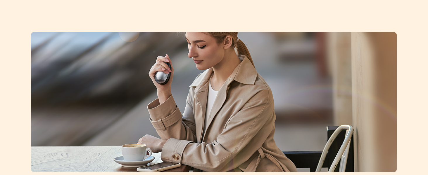 Електричні грілки для рук OCOOPA 2 шт. - стильні, рожеві, з магнітом, перезаряджаються, для жінок, Raynaud, піші прогулянки, кемпінг, подарунок