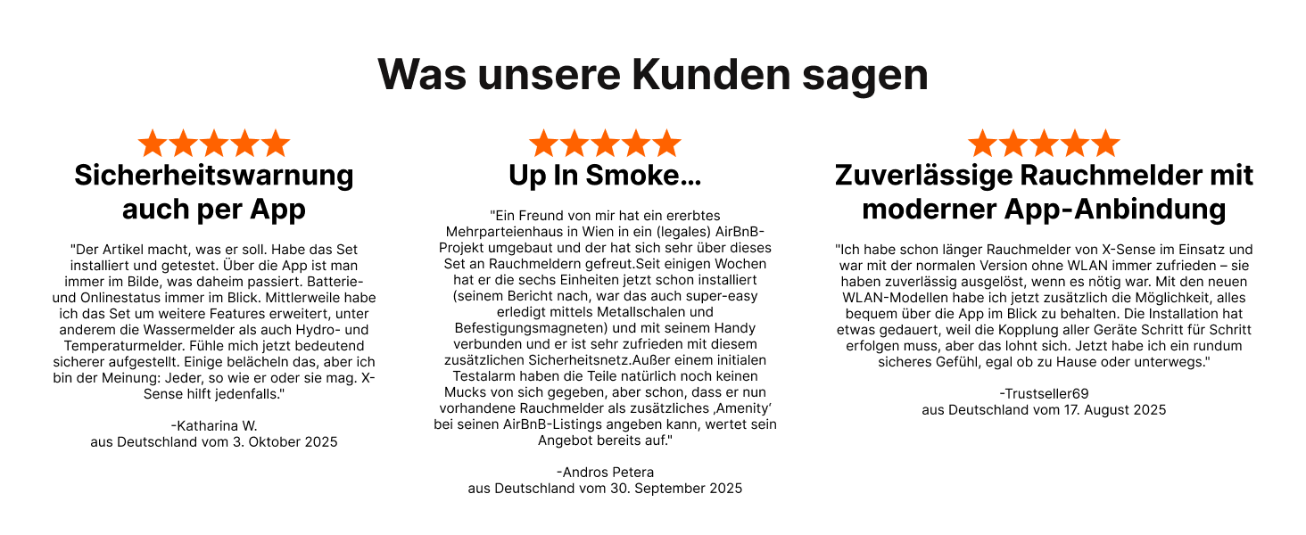 X-Sense Розумний димовий сповіщувач Wi-Fi з магнітною кріпленням, сертифікований EN 14604, мережевий димовий сповіщувач, керування через додаток, з базовою станцією SBS50, бездротовий димовий сповіщувач, SD11-MR61, комплект з 6 шт. білий