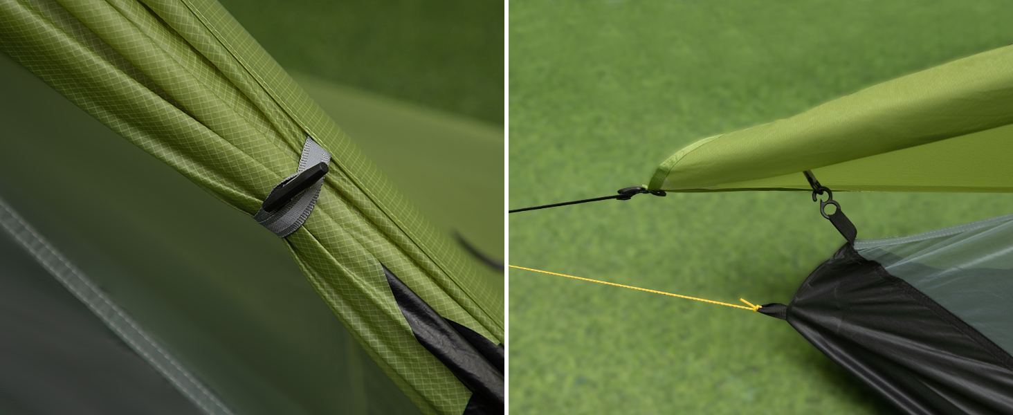 Намет Night Cat 1 Mann Ultraleicht Khaki: Водонепроникний намет для велотуризму, трекінгу та кемпінгу на 1 особу