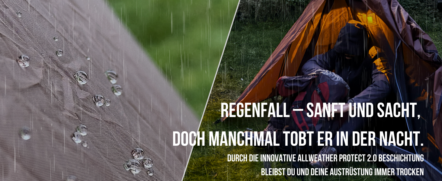 Намет GOALPINE Eremit для 1-2 осіб, водонепроникний 4000 мм, ультралегкий, 3-4 сезони, для туризму, гірських походів та велотуризму (коричневий)