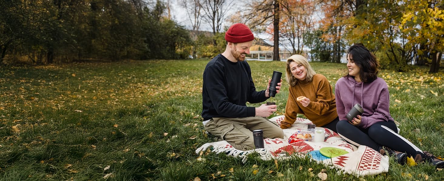 Портативна кавомашина OutIn Nano: для кави з мелених зерен та NS-капсул, USB-C, сірий Space Grey