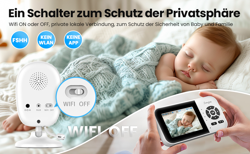 Інтелектуальний відеоніяня для дітей з дисплеєм 2.8