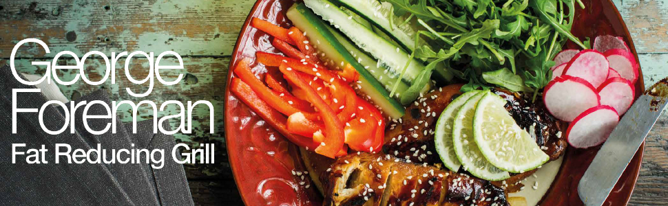Контактний гриль George Foreman Family Steel Rot (28x17 см) - для 5 порцій, для м'яса, риби та овочів, Паніні та сендвічі, зменшує жир до 42%