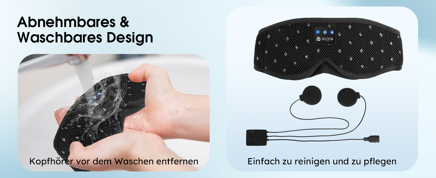 Маска для сну LOVE EYE 3D, для тих, хто спить на боці, чоловіча та жіноча, дихаюча, світлонепроникна (Чорна)