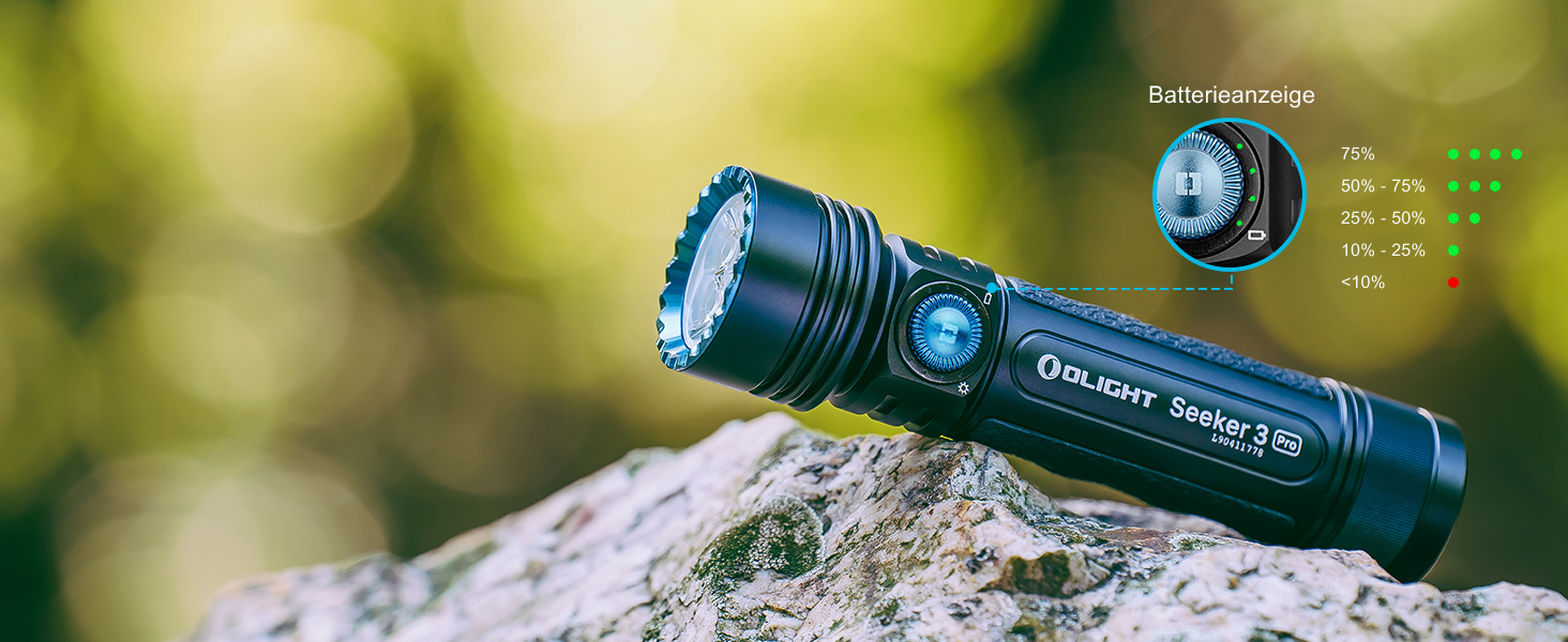 Світлодіодний ліхтарик Olight Seeker 3 Pro 4200 люмен з 5 режимами освітлення