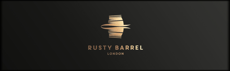 Набір коктейлів Rusty Barrel Mayfair шейкер з нержавіючої сталі та аксесуари в сріблясто-чорній подарунковій коробці