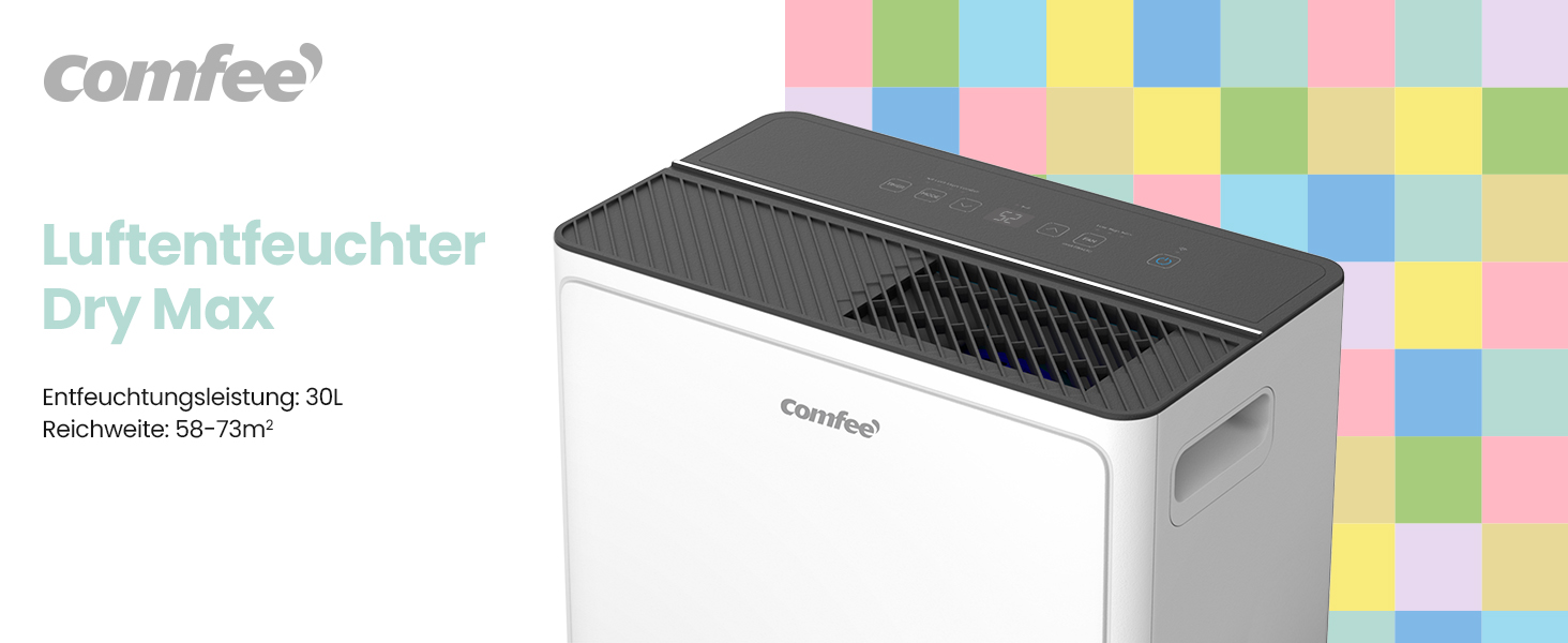 Зволожувач повітря COMFEE CDDOE-12DEN7-QA3(EU) 12L, 20㎡, R290