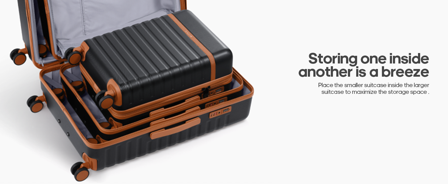 Набір валіз Roadcheer 5 в 1: рожевий дорожній набір з полікарбонату з TSA-замком | Чемодан на коліщатках, рюкзак, кулькові сумки, сумка для взуття