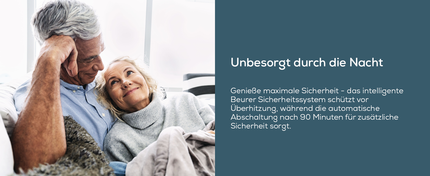 Електрична ковдра Beurer UB 74 з автовимкненням та захистом від перегріву, 200x100 см, 3 температурні режими, пральна, у вигляді натягнутого простирадла