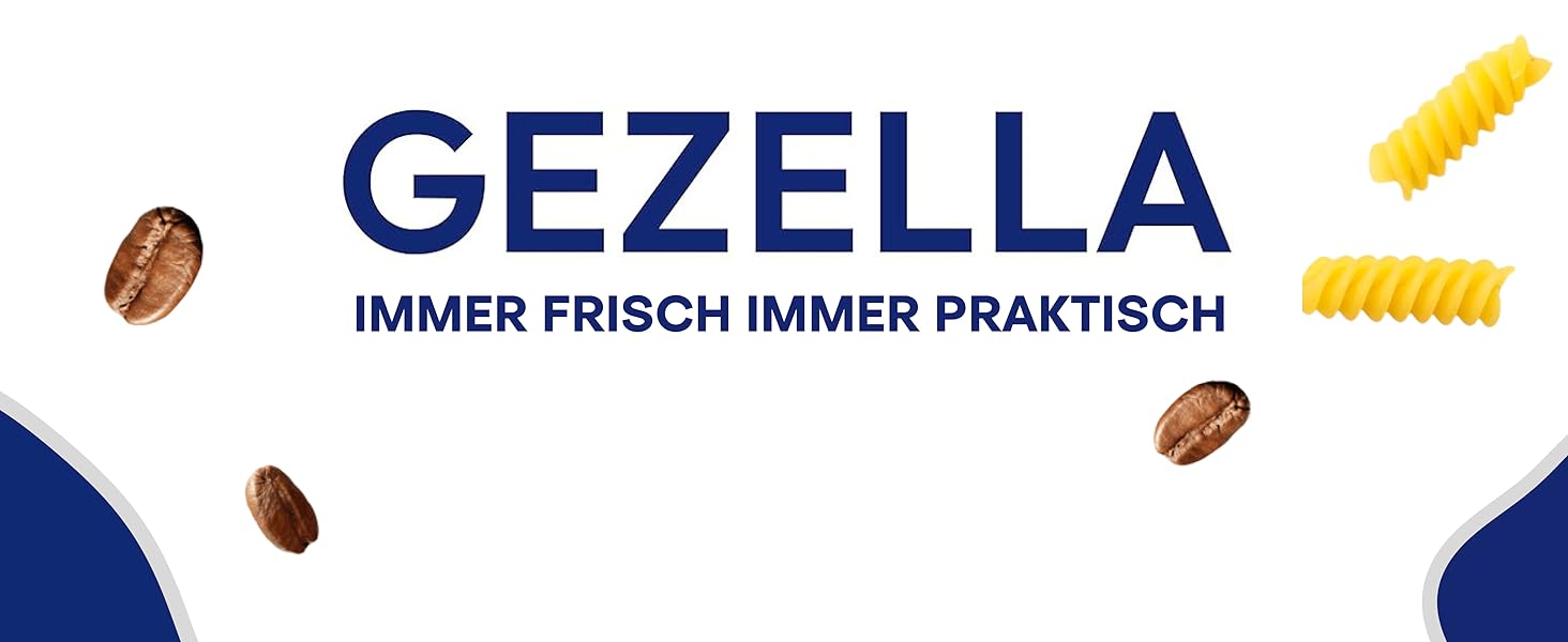 Набір банок для зберігання Gezella PREMIUM 12 герметичних контейнерів для борошна, цукру, мюслі та макаронних виробів