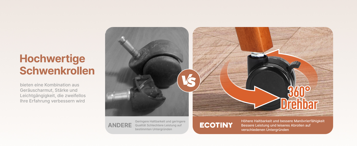 Підставка для телевізора ECOTINY на колесах для 49-75 дюймів, до 40 кг, Easel Design, металева конструкція з дерев'яною полицею, білий (чорний)