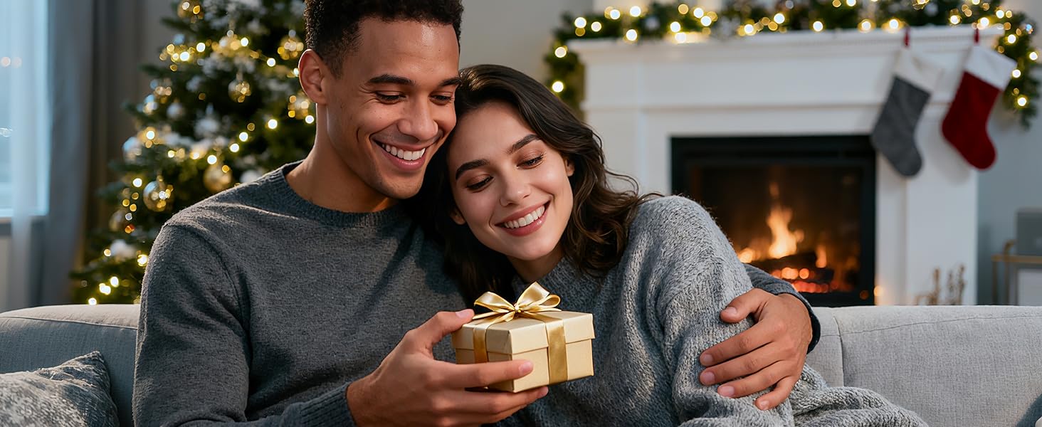 Електричний грівець для рук Gaiatop 8000mAh з LED-ліхтариком (2 шт.), магнітний, 3 швидкості нагріву, для жінок, сім'ї, активного відпочинку, чорний