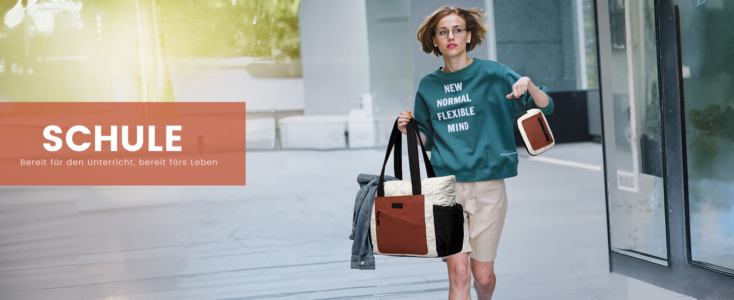 LOVEVOOK Сумка-шоппер для жінок, велика, робоча сумка, торбинка-шоппер, сумка для ноутбука 15,6/17,3 дюйма, сумка для навчання, офісна сумка, сумка для роботи, універсальна чорна сумка LOVEVOOK