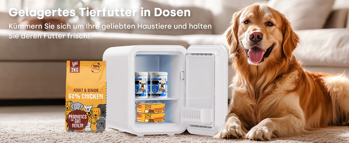 Mini холодильник Enventor 10L: компактний, тихий, з функцією охолодження та підігріву (12V/220V) для авто, спальні, офісу