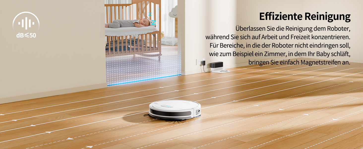 Робот-пилосос HONITURE G20 з функцією миття підлоги, 4000Pa, 3-в-1, для тварин, килимів, твердих підлог, з пультом дистанційного керування, білий