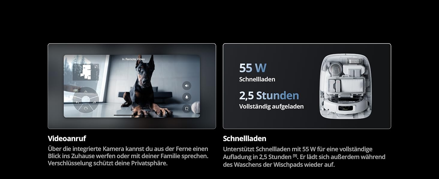 Робот-пилосос DJI ROMO S з функцією миття підлоги, 25000 Па потужність всмоктування, розпізнавання перешкод рівня дрона, два роботизовані руки, 200 днів без обслуговування, автоматичне очищення та сушіння моп-насадки (DJI ROMO P (версія з баком для води))