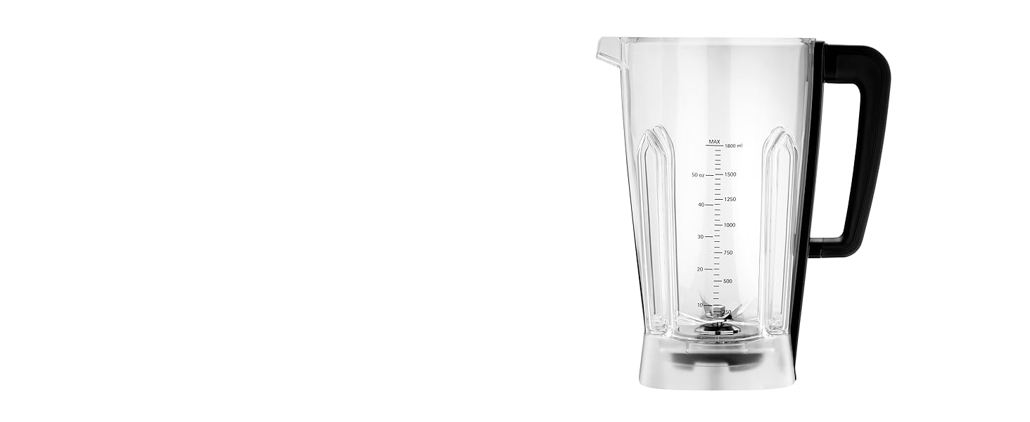 Високопродуктивний блендер WMF Kult Pro 1.600 Вт з 6 автопрограмами, 1.8л, подрібнення льоду та функцією інтервального режиму