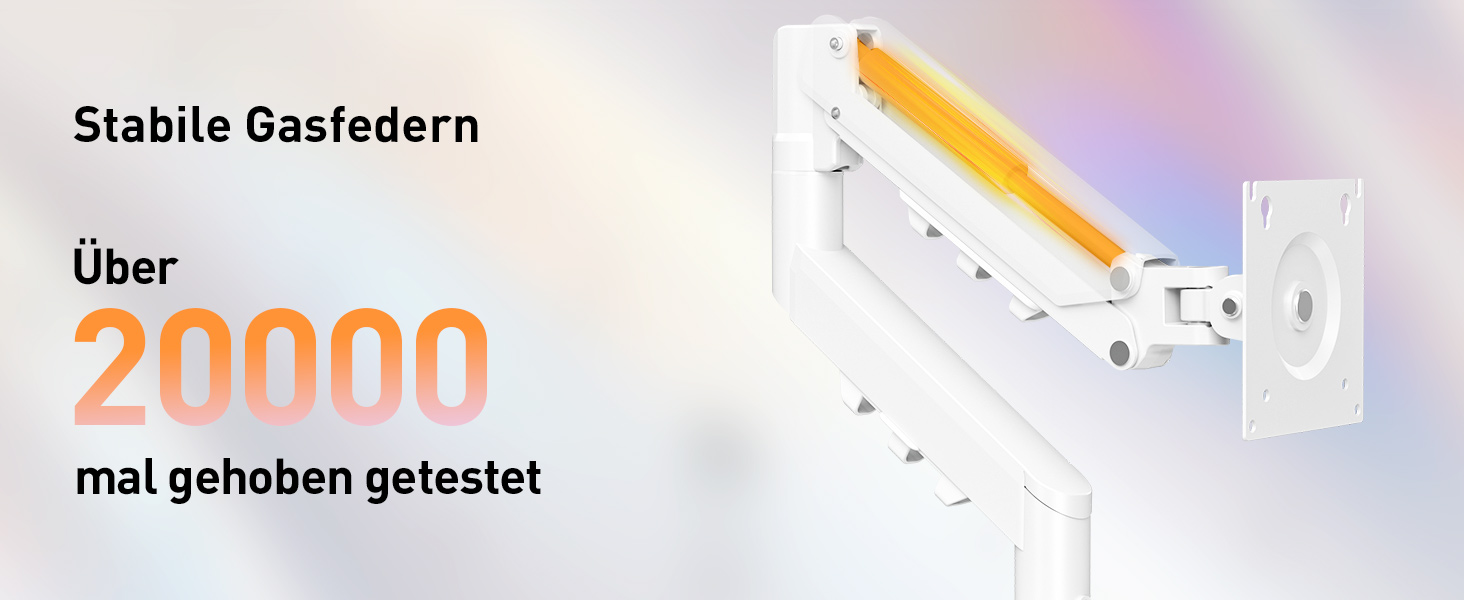 Кріплення для монітора ELIVED EV6013W-DE: газліфтверть, для моніторів 13-32