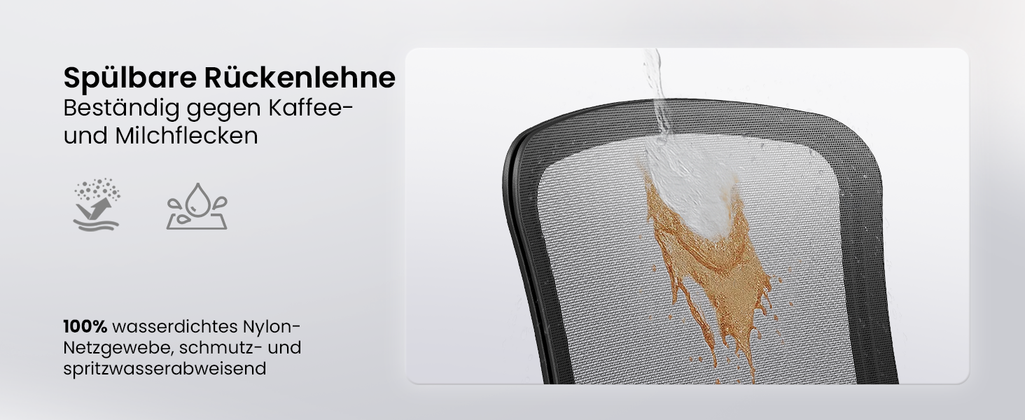 Офісний стілець ProtoArc Flexer Pro чорний з регулюванням глибини сидіння та дихаючою спинкою