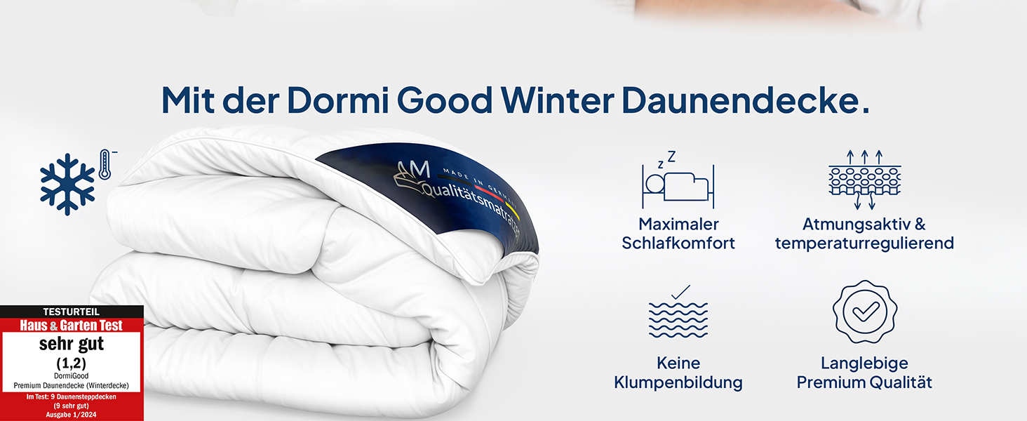 Пухова ковдра 135x200 для зими - Німеччина - 100% екстрам'яка пух - тепла зимова ковдра 135x200 - сертифікована Oeko-Tex ковдра 135x200 - тепла ковдра 135 x 200 135 x 200 см