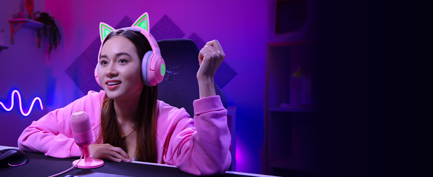 Мікрофон Razer Seiren V3 Mini - компактний USB мікрофон для стрімінгу та запису