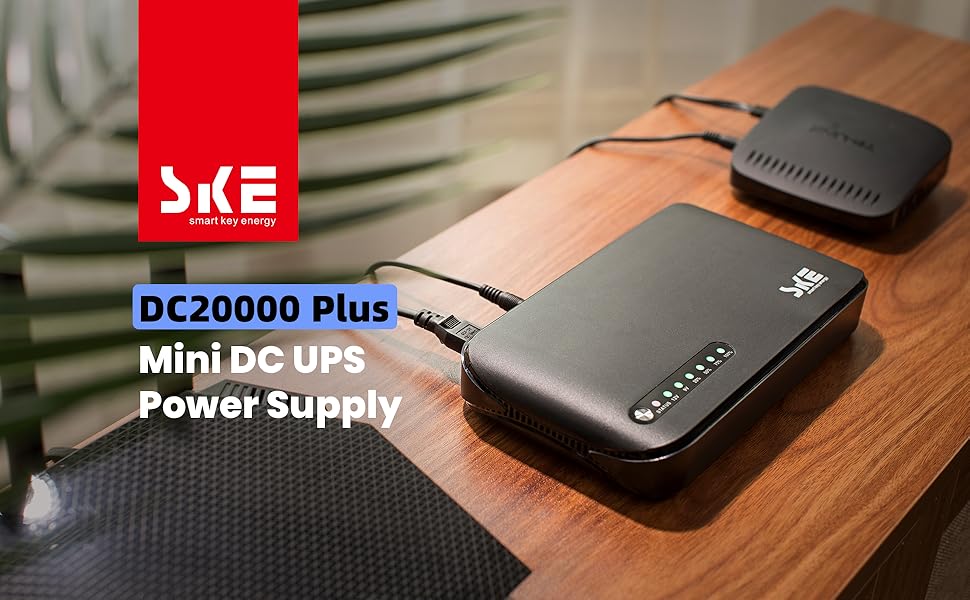 Маршрутизатор SKE Mini UPS 20000 мАг Power Delivery DC USB-C швидка зарядка DC20000 плюс Altair