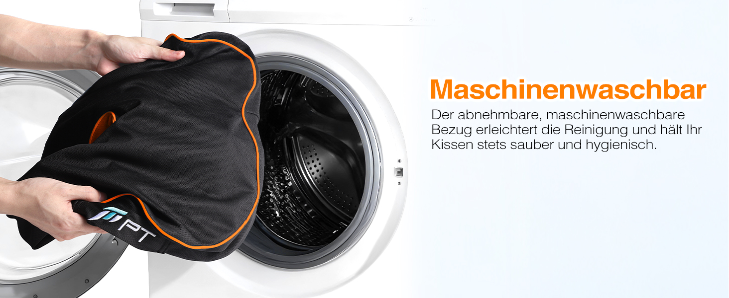 Ергономічна подушка для сидіння з Memory Foam для офісного крісла та авто, подушка для офісу, авто та дому, знімний чохол, протиковзаюча поверхня, розмір M (60–85 кг) (L-Extra Fest (110–140 кг))