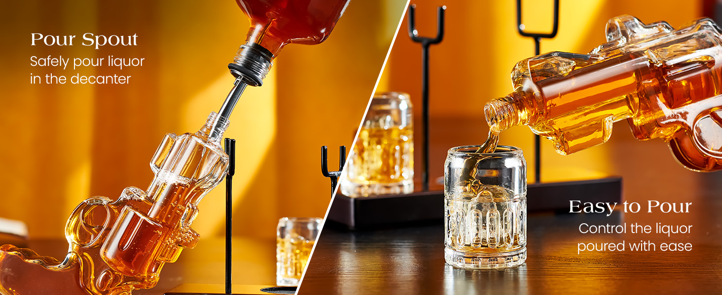 Набір для віскі з келихами: подарунок для чоловіка, батька, колеги. Стильний декантер та келихи для дому та бару