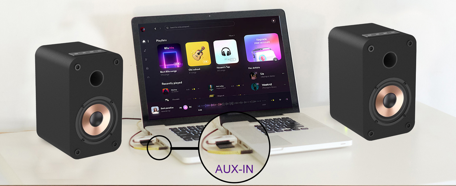 LONPOO LP-42S: Компактна Bluetooth колонка з USB, AUX, 3-дюймовим динаміком та дерев'яним корпусом