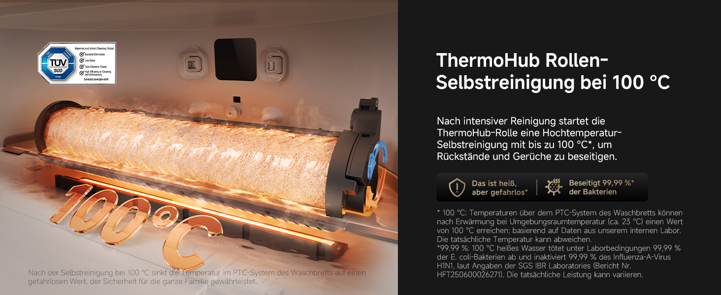 Робот-пилосос Dreame Aqua10 Ultra: миття та сухе прибирання, 30000Pa, 8 см, самоочищення, автоматичне спустошення, голосове керування