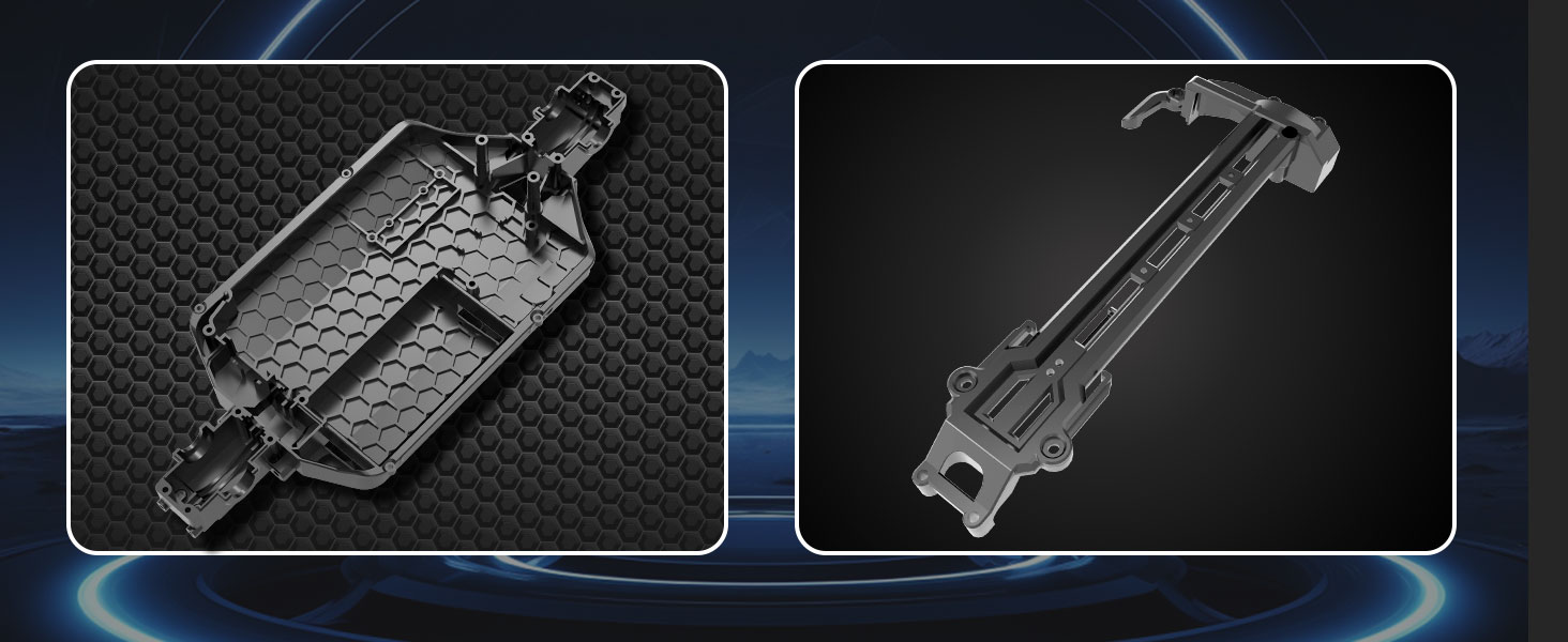 Радіокерований позашляховик RC Monstertruck 2.4GHz, 25 км/год, великий розмір, знімний, для дорослих та дітей (зелений)