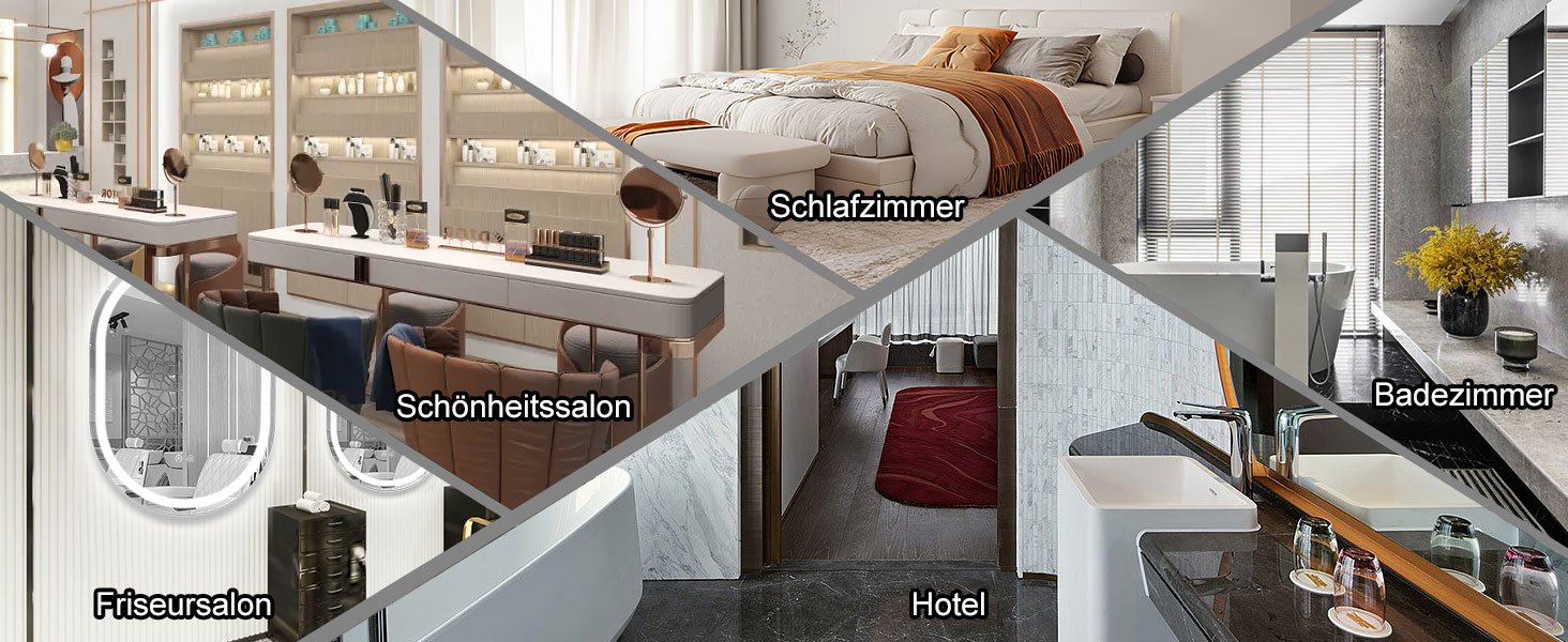 Дзеркало для ванної кімнати Sanitemodar LED 50x70 см з підсвічуванням, антизапар, сенсорне керування