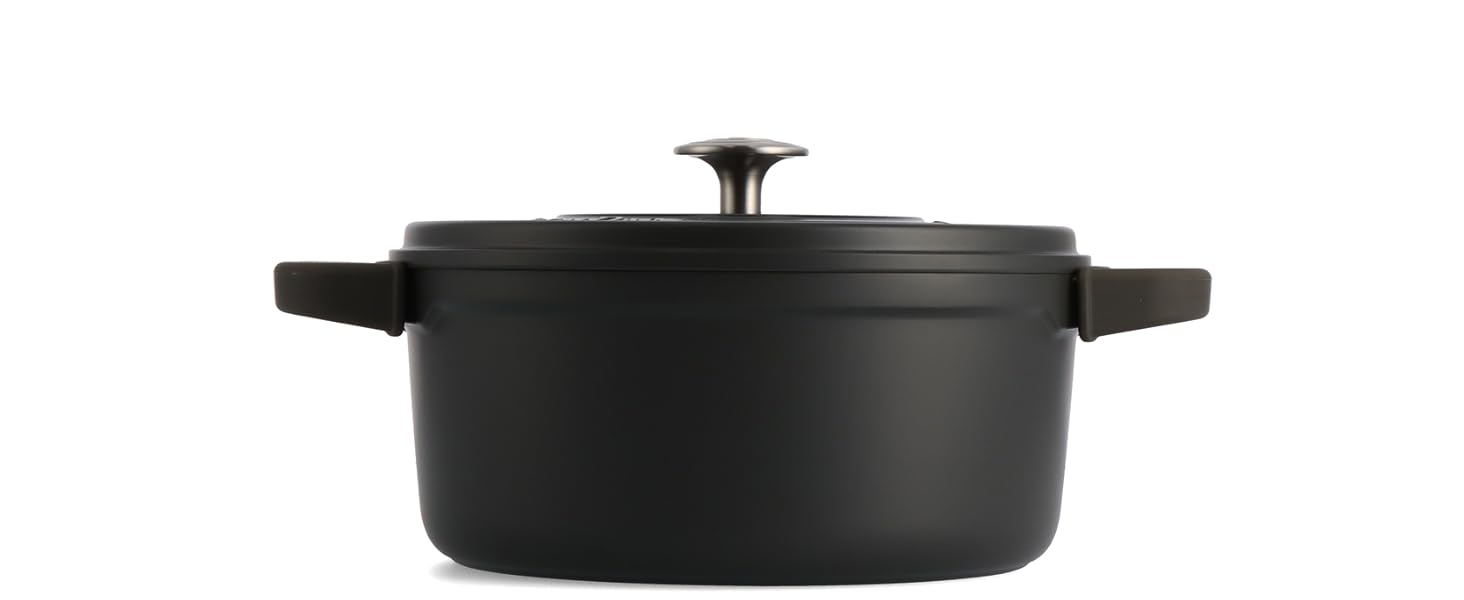 GreenPan Featherweights - Сковорода з кришкою, 22 см, 3 л, керамічне антипригарне покриття, чавун, індукція, сумісна з духовкою, червона