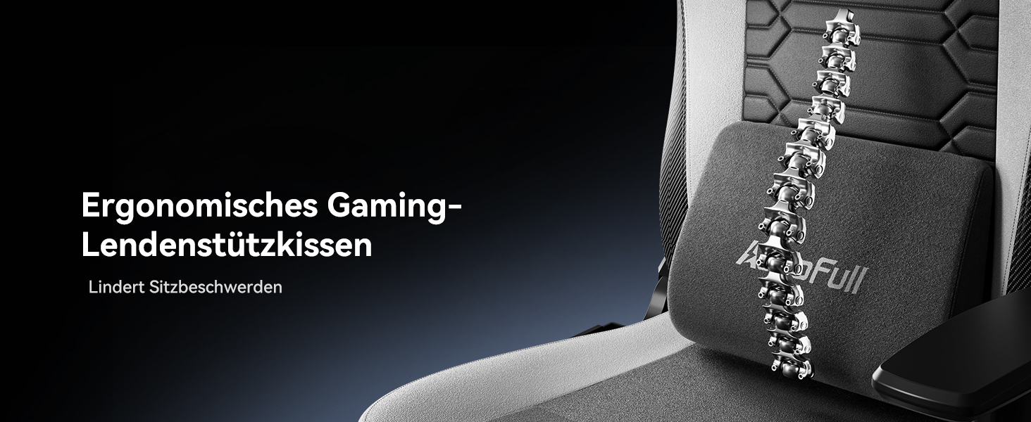 Ігровий крісло AutoFull C3: ергономічний дизайн, 2D підлокітники, підставка для ніг, подушки для голови та попереку, чорно-білий матеріал, 150 кг, комфортний