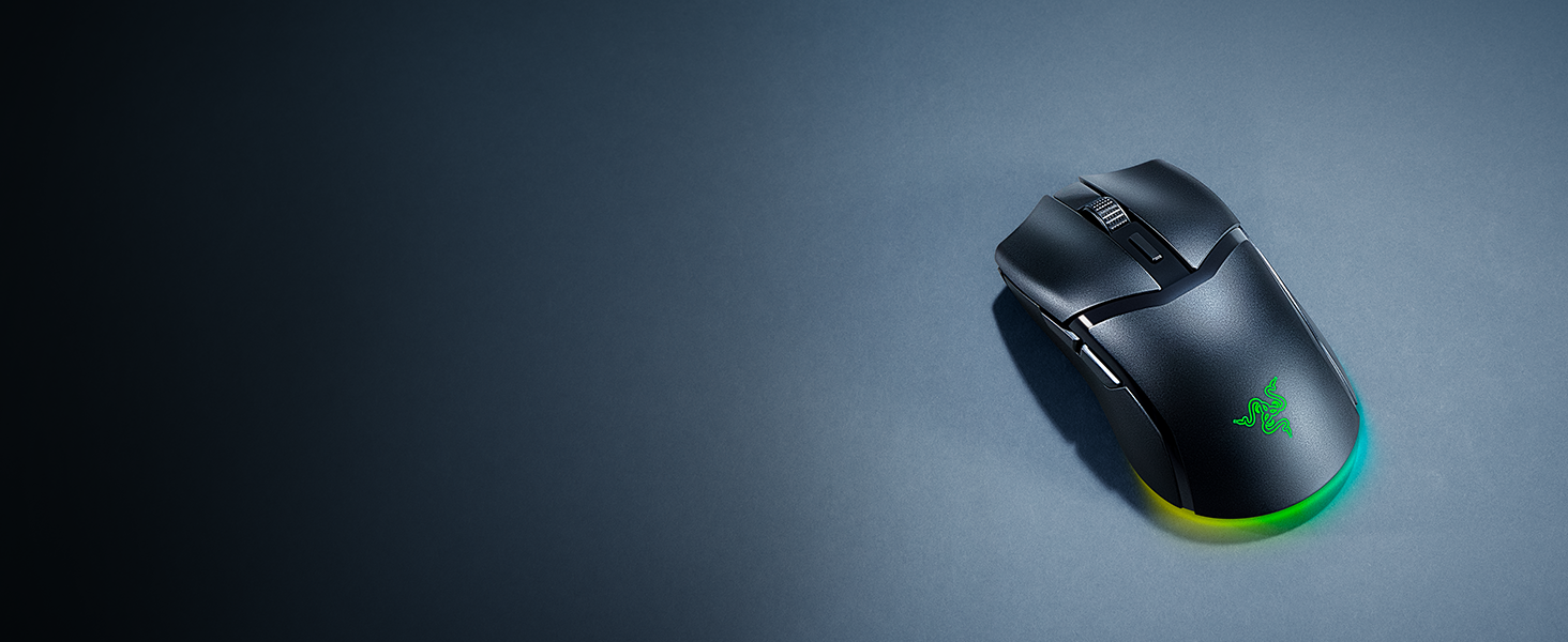 Ігрова миша Razer Cobra HyperSpeed: легка дротова миша з Chroma RGB, оптичними перемикачами 3-го покоління, вагою 57 г, чорна
