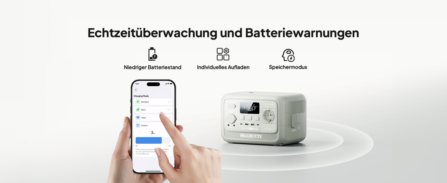 Портативна електростанція Elite 30 V2-Helles Sandgrau: 288 Wh, 600W, LFP акумулятор, сонячний генератор для кемпінгу та надзвичайних ситуацій