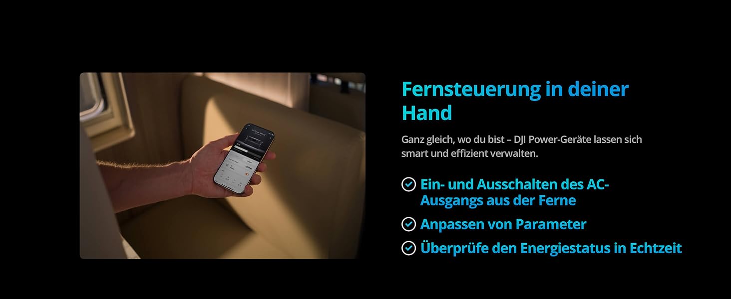 Портативна електростанція DJI Power 1000 V2: 1024Wh, 2600W, LiFePO4, для кемпінгу/дому/RV, швидка зарядка