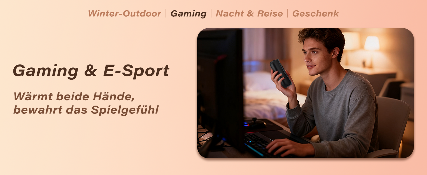 Електричні грілки для рук Citybee 2 шт. - 10000mAh, 3 режими нагріву, LED ліхтарик, Powerbank USB-C для кемпінгу, катання на лижах, активного відпочинку