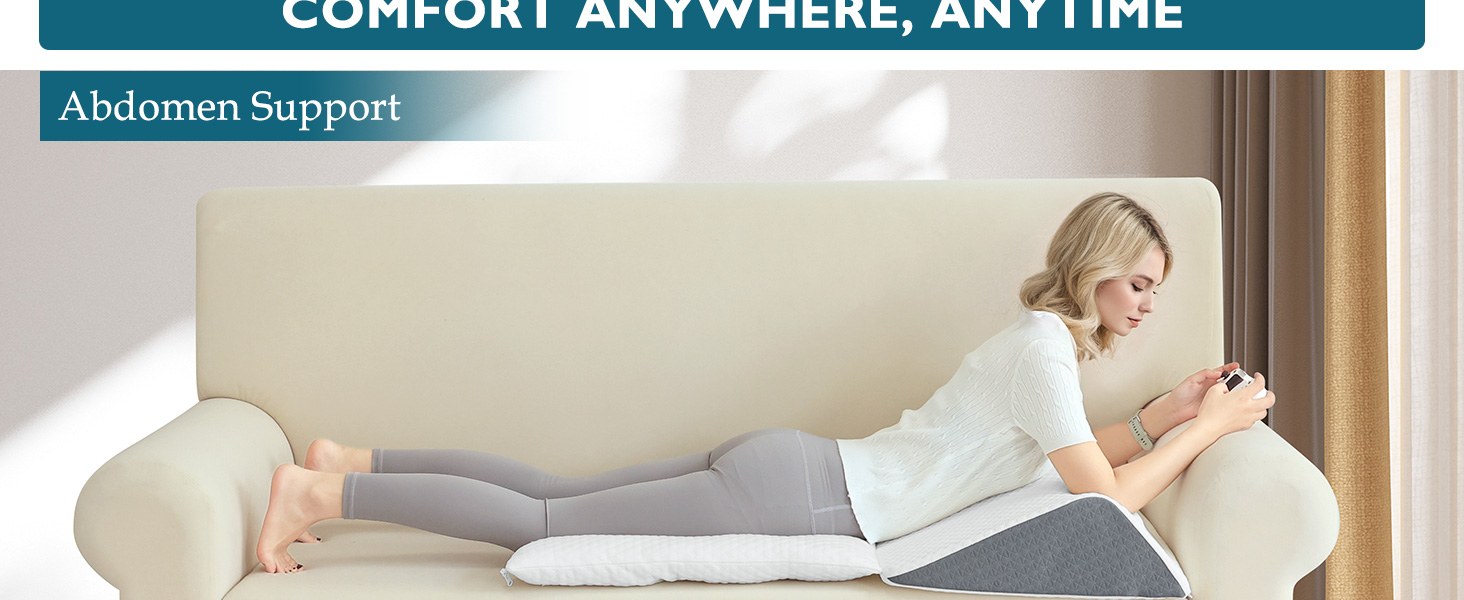 Подушка Shinnwa Memory Foam для ніг та колін з ефектом пам'яті: підтримка під час сну та відновлення після операцій