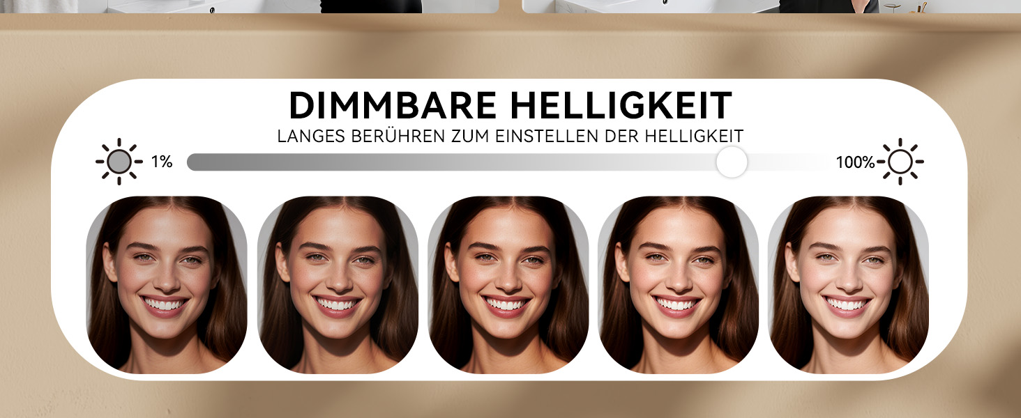 Дзеркало для макіяжу Auxmir з підсвічуванням 1X/30X, перезаряджуване, з LED, для гоління та макіяжу, настінне, поворотне на 360°, з 3 кольорами світла, 3200mAh, срібне