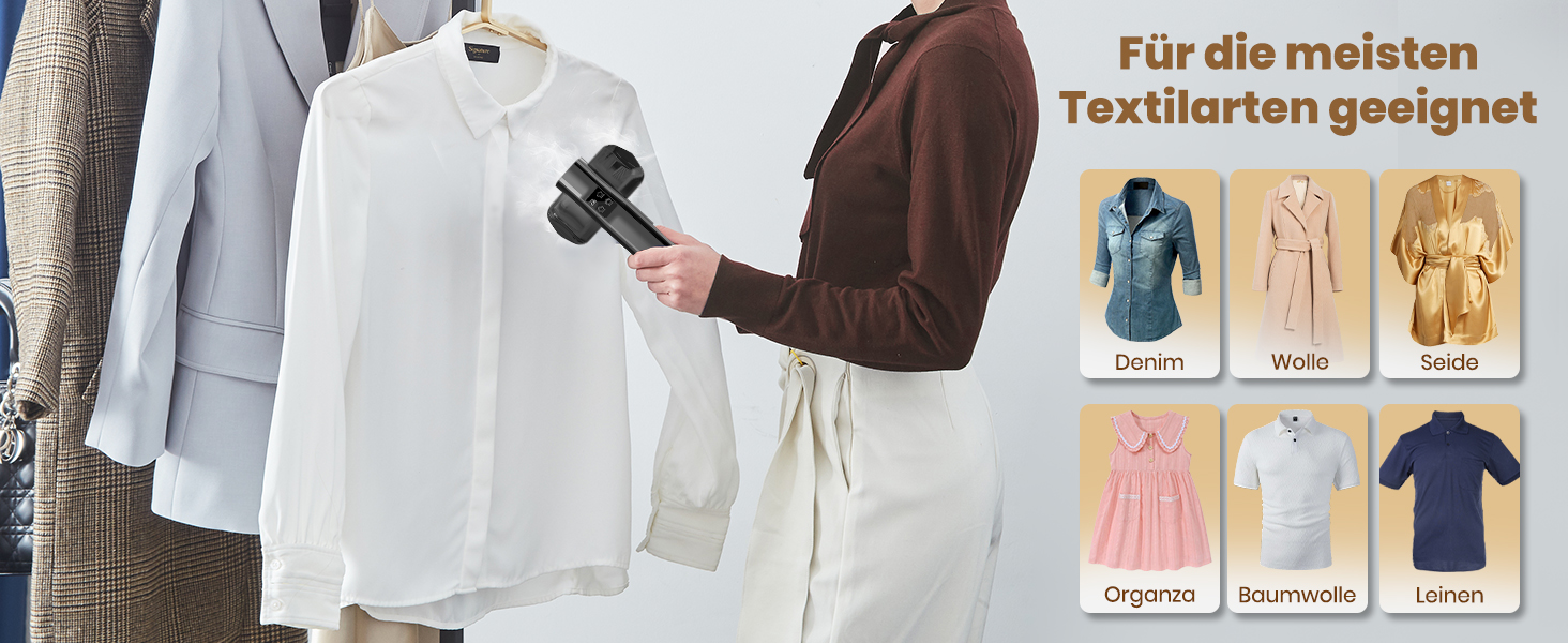 Портативний парогенератор для подорожей 2-в-1 Black, Швидкий нагрів 15с