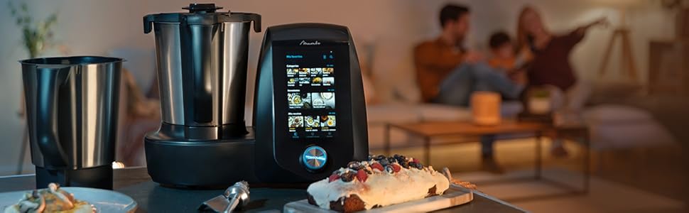 Кухонний комбайн Cecotec Mambo 12090 Habana: 1700 Вт, 30 функцій, ваги, сенсорний екран, нержавіюча сталь та керамічний посуд, 3.3 л