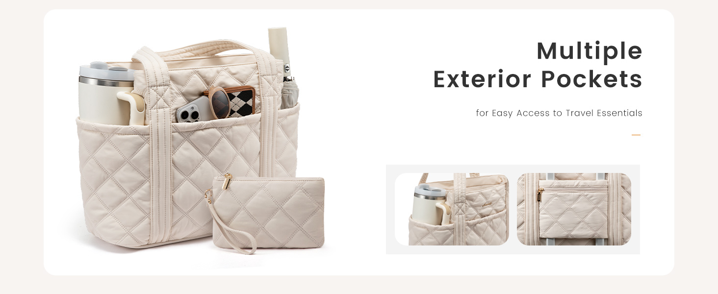 LOVEVOOK Сумка-шопер, велика, чорна (M, рожева): сумка для ноутбука 15.6