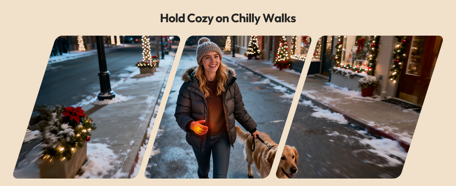 Електричні грілки для рук Gaiatop 2 шт. з магнітом, 4000mAh, USB, багаторазові, швидкий нагрів за 3 секунди, 3 режими, компактні, ідеальні для подарунків чоловікам та жінкам, чорні