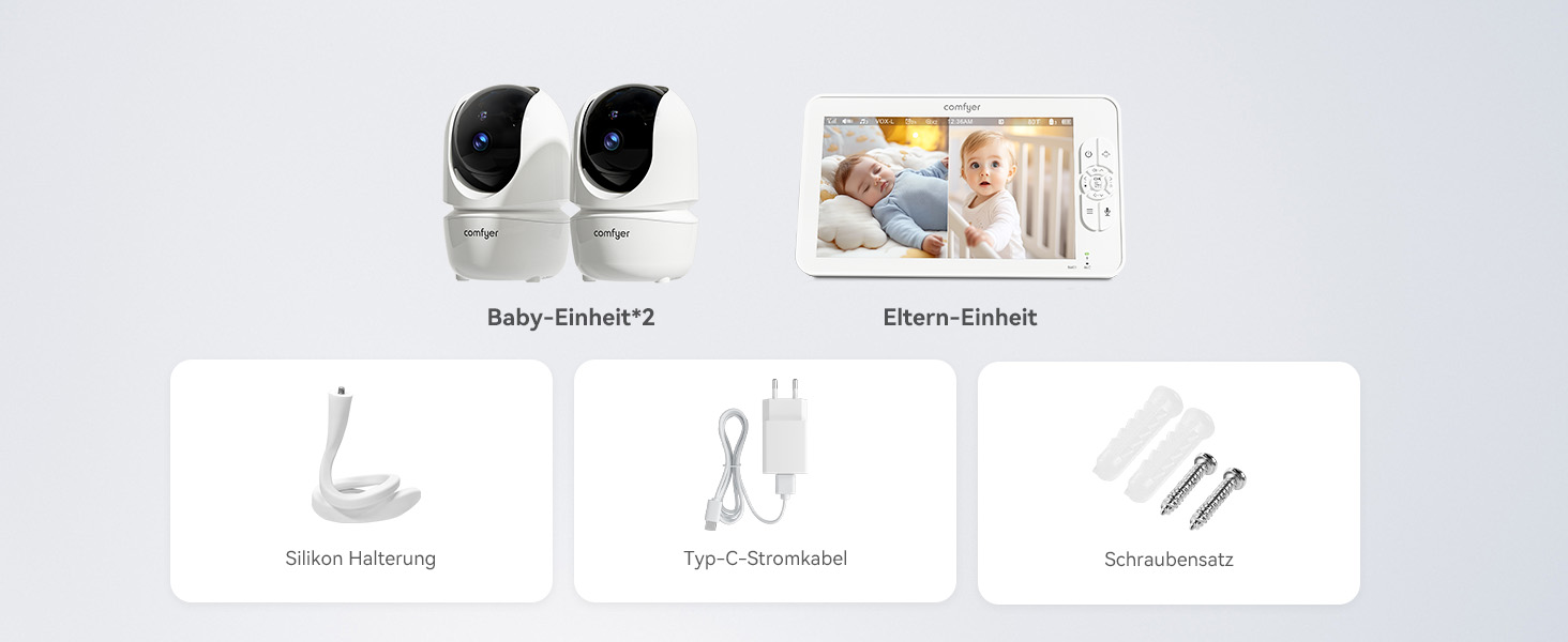 Радіоняня з двома камерами 7