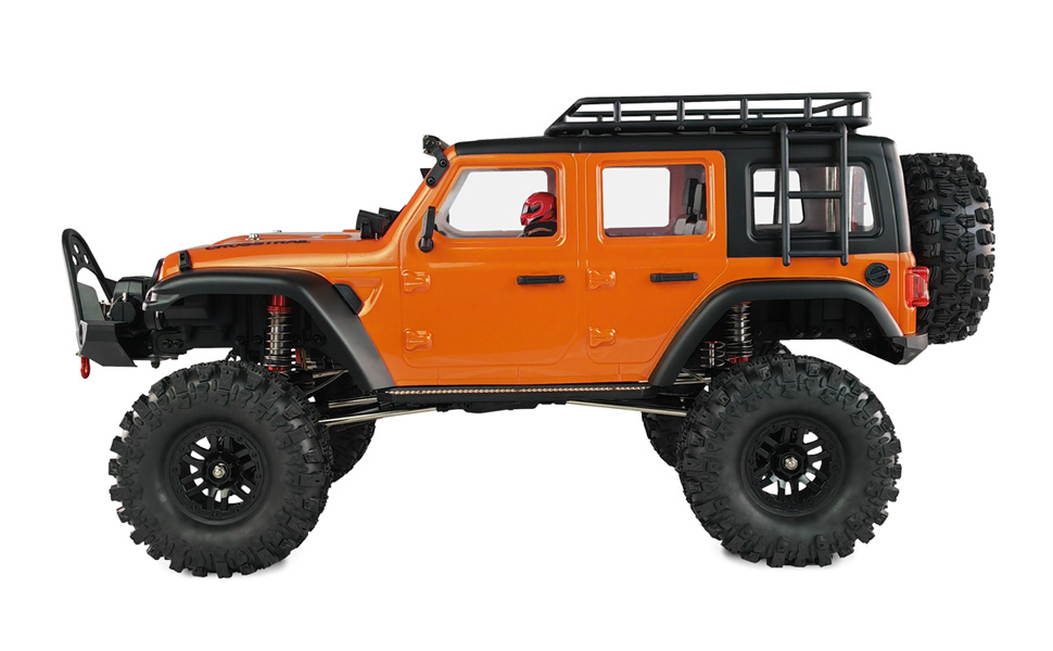 Amewi AMXRock Crosstrail Crawler 4WD 1:10 ARTR позашляховик (Помаранчевий металік)