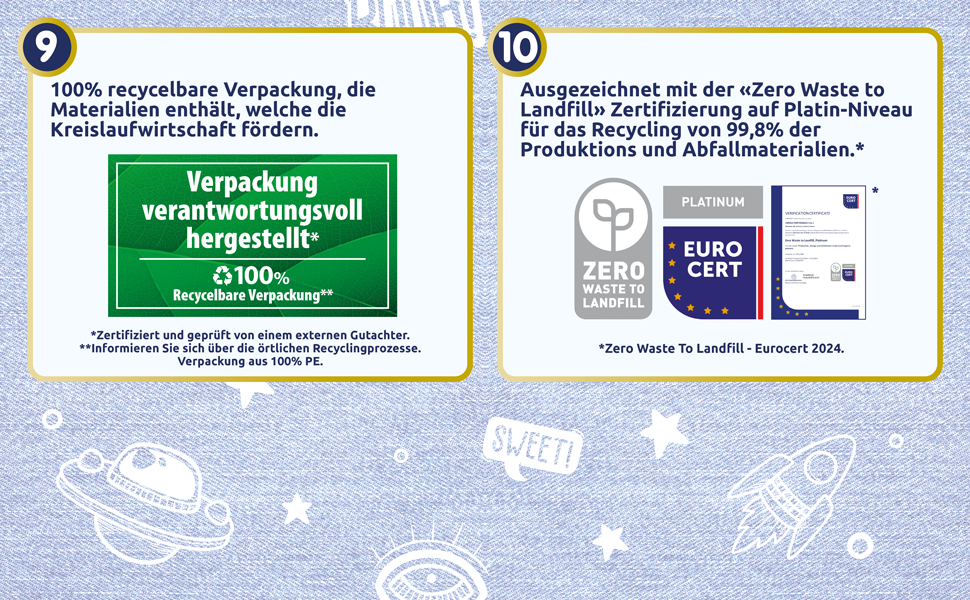 Нічні підгузки Babylino Safe Nights для хлопчиків 8-13 років (30-48 кг), 84 шт