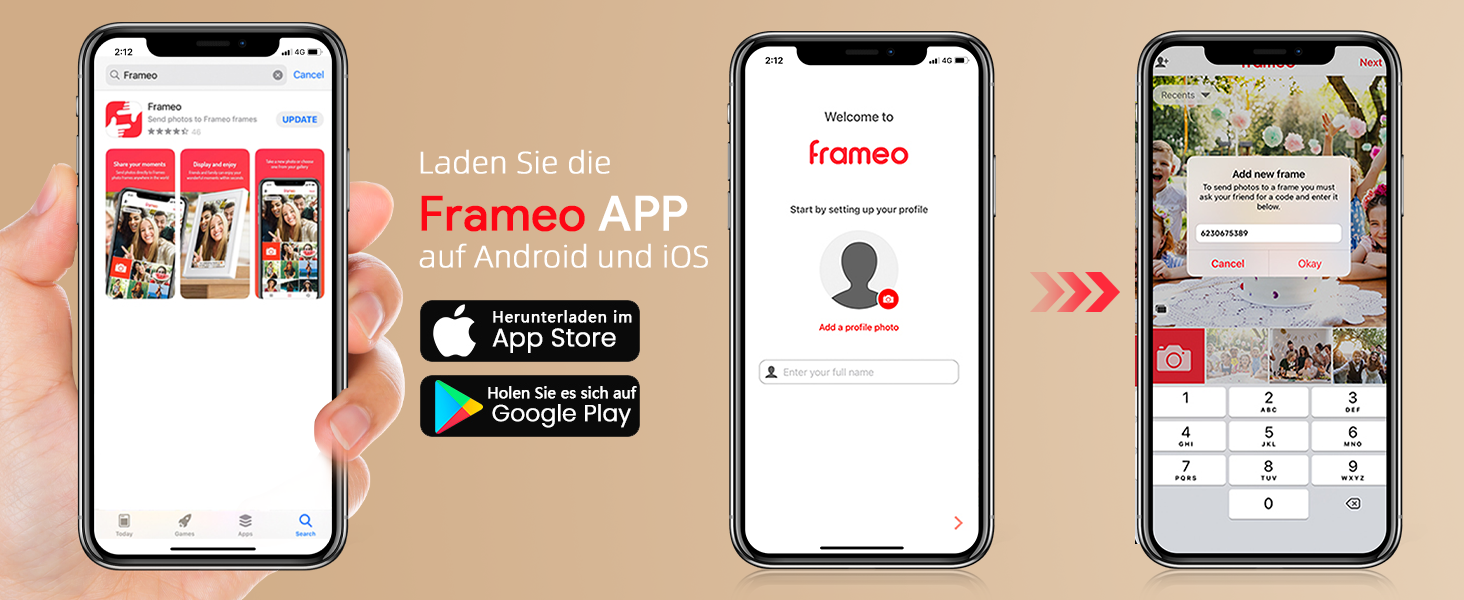 Цифровий фоторамка Frameo 10.1